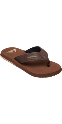 2026 Quiksilver Hommes Monkey Wrench 26 Sandales EQYL100078 - Marron 3