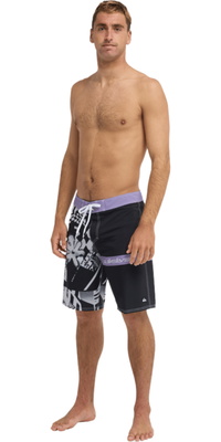 2026 Quiksilver Mens Surfsilk Straight 20 Boardshorts EQYBS04928 - Black Block Momentum