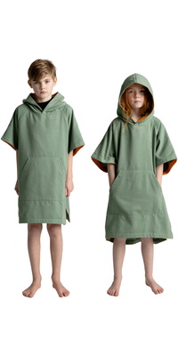 2026 Red Paddle Co Enfants Quickdry Microfibre Change Robe 002-009-006-J - Sage Green