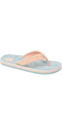 2026 Reef Enfants Tongs Ahi CJ8776 - Peach / Bleu Animal