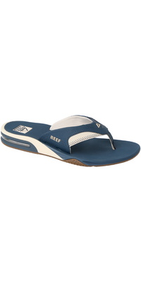 2026 Reef Hommes Sandales Fanning CJ9043 - Navy / Oat