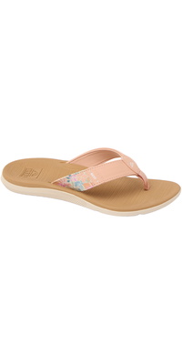 2026 Reef Femmes Sandales Santa Ana CJ8828 - Peach / Tan