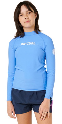2026 Rip Curl Enfants Débardeur De Surf Classique à Manches Longues En Lycra 14DGRV - Cornflower Blue
