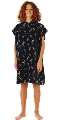 2026 Rip Curl Enfants Serviette Poncho E à Capuche Mixte 008BTO - Black