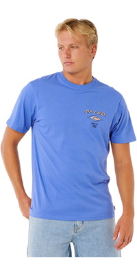 Rip Curl 2026 Hommes T-shirt Fade Out Icon 0CAMTE - Blue Haze