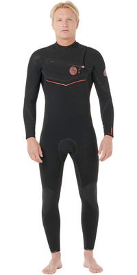 2026 Rip Curl Mens Flashbomb Fusion 5/3mm Chest Zip Wetsuit 175MFS - Black