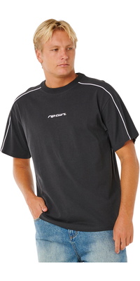 2026 Rip Curl Mens Inner Visions Panel Tee 110MTE - Washed Black