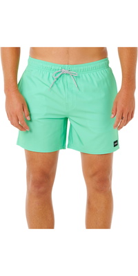 2026 Rip Curl Hommes Boardshorts Offset Daily Volley 0F9MBO - Green Sd