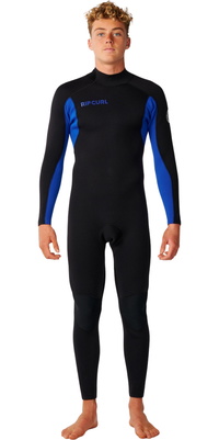 2026 Rip Curl Hommes Trad 3/2mm Back Zip Combinaison Néoprène 18DMFS - Blue