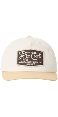 2026 Rip Curl Pacifique Rinse Snapback Casquette 1JJMHE - Bone / Khaki