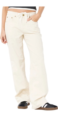 2026 Rip Curl Femmes Aggie Jeans Décontractés 04MWPA - Bone