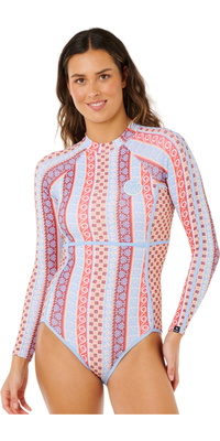 2026 Rip Curl Femmes Coastal Instincts UPF Surfsuit 1A1WRV - Multico