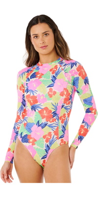 2026 Rip Curl Femmes Combinaison De Surf Party Wave UPF 19UWRV - Multi
