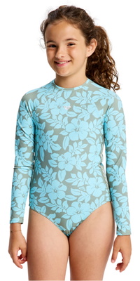 2026 Roxy Enfants Roxy Maillot De Bain Une Pièce Spirit ERGWR03484 - Oil Green The Mo Mini Rg