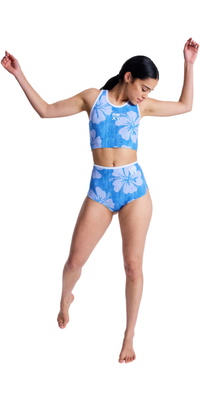 2026 Roxy Femmes 1mm Rise Short Réversible En Néoprène Naturel 26BW303500 - Denim