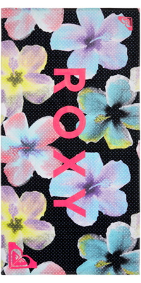 2026 Roxy Femmes Serviette Into The Sun ERJAA04359 - Anthracite Im Fleur Real