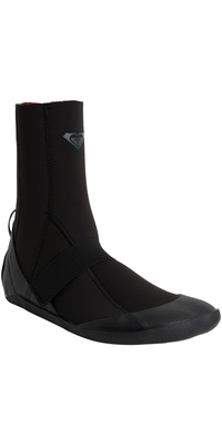 2026 Roxy Femmes Prologue + 3mm Bottes à Bout Rond 26BW193508 - Black