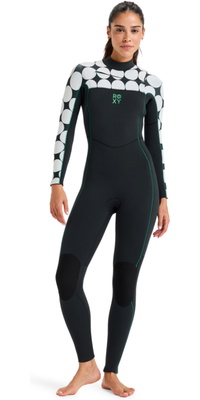 2026 Roxy Femmes Rise Natural 3/2mm Chest Zip Combinaison N&eacute;opr&egrave;ne 26BW213506 - Salt Crystal