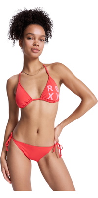2026 Roxy Femmes Ensemble Bikini Classique Tiki Solid Essentials ERJX203595 - Hibiscus