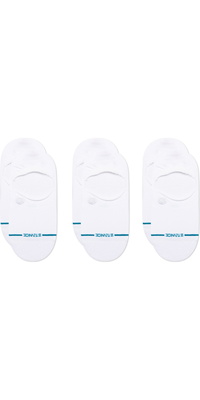 2026 Stance Unisex Icon No Show 3 Pack Sock A145A23ICO - White