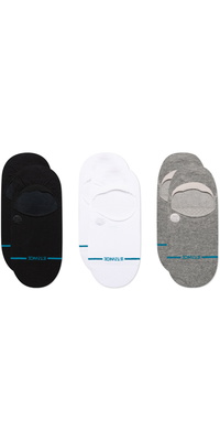 Lot De 3 Paires De Chaussettes Unisexes Invisibles « Icon » 2026 D Stance , Référence A145A23ICO - Multi