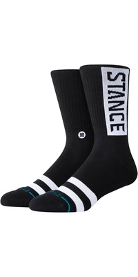2026 Stance Chaussettes Unisexes OG Crew M556D17OGG - Black