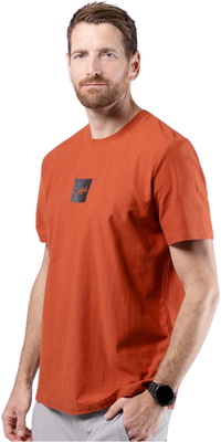 2026 Zhik Hommes T-shirt En Carbone TEE-0735-M - Red Earth