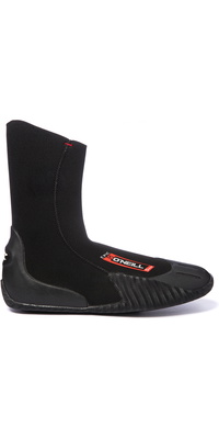 2026 ONeill Epic 3mm Round Toe Boots 5429 - Black