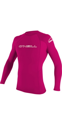 2026 O'Neill Youth Basic Skins Gilet Lycra à Manches Longues Watermelon 3346