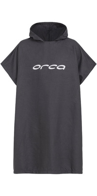 Serviette à Capuche « Orca » 2026, Modèle « Poncho » JVBWTT01 - Black
