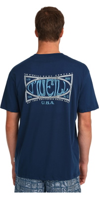 2026 ONeill Hommes Boîte Logo T-Shirt 2850353 - English Evening