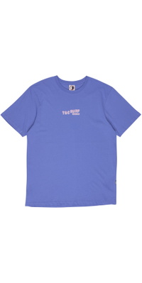 2026 T & C Surf Designs Hommes Imprimé Tordu Chemise Courte Manche Tee TM7TS - Blueberry