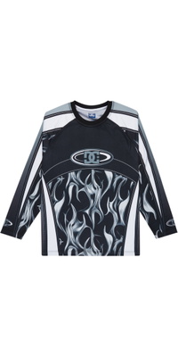 2026 DC Shoes Hommes Sylem 2 Maillot Moto EDYKT03552 - Black