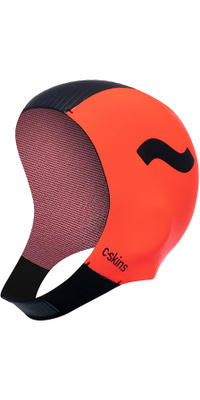 2026 Swim Research Bonnet de bain Freedom 3mm C-HOSR - Orange / Noir