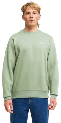 2026 Billabong Hommes Arch Crew Sweat à Capuchon EBYFT00146 - Sea Spray