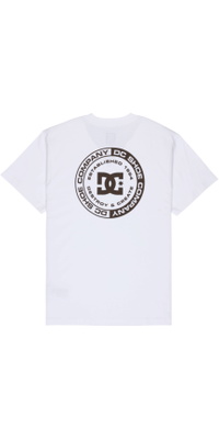 2026 DC Shoes Hommes DC Corpo FB T-Shirt ADYZT05440 - White