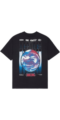2026 DC Shoes Hommes T-Shirt Bulle Floue EDYZT04492 - Black