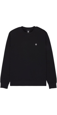 2026 Element Hommes Broderie Crew Sweatshirt ELYFT00197 - Flint Black