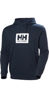 2025 Helly Hansen Hommes HH Box Hoodie 54526 - Navy