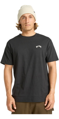 2026 Billabong Hommes Arch Crew T-Shirt EBYKT00100 - Black