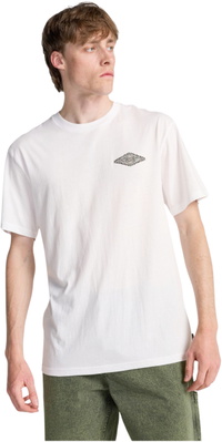 2026 Billabong Unisexe Crayon Vague T-Shirt EBYZT00525 - White
