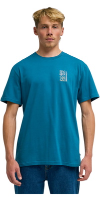 2026 Billabong Hommes Le Sentiment T-Shirt EBYZT00564 - Real Teal