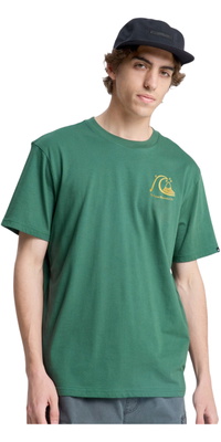 2026 Quiksilver Hommes Evo Original T-Shirt EQYZT08263 - Forest