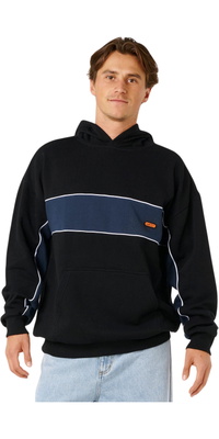 2026 Rip Curl Mens Panel Beater Hoodie 0BIMFL - Black