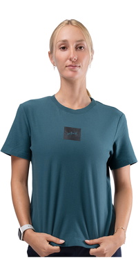 2026 Zhik Womens Logo Cotton Tee TEE-0735-W - Deep Teal