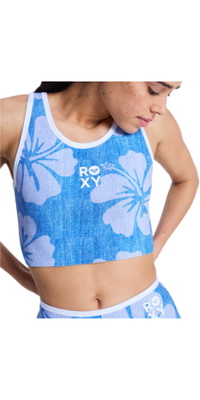 2026 Roxy Femmes 1mm Rise Gilet Réversible En Néoprène Naturel 26BW293500 - Denim