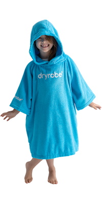 2026 Dryrobe Enfants Peignoir En Coton Biologique ORGANICJTCRBL - Blue