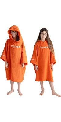 2026 Dryrobe Enfants Peignoir De Change En Tissu éponge Biologique ORGANICJTCROR - Orange