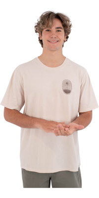2026 Hurley Hommes Réclusion T-Shirt HSP26MMTS08556073 - Off-white