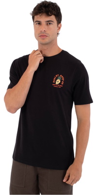 2026 Hurley Hommes Presse D'impression Berjim T-Shirt MTSEUED0001 - Black
